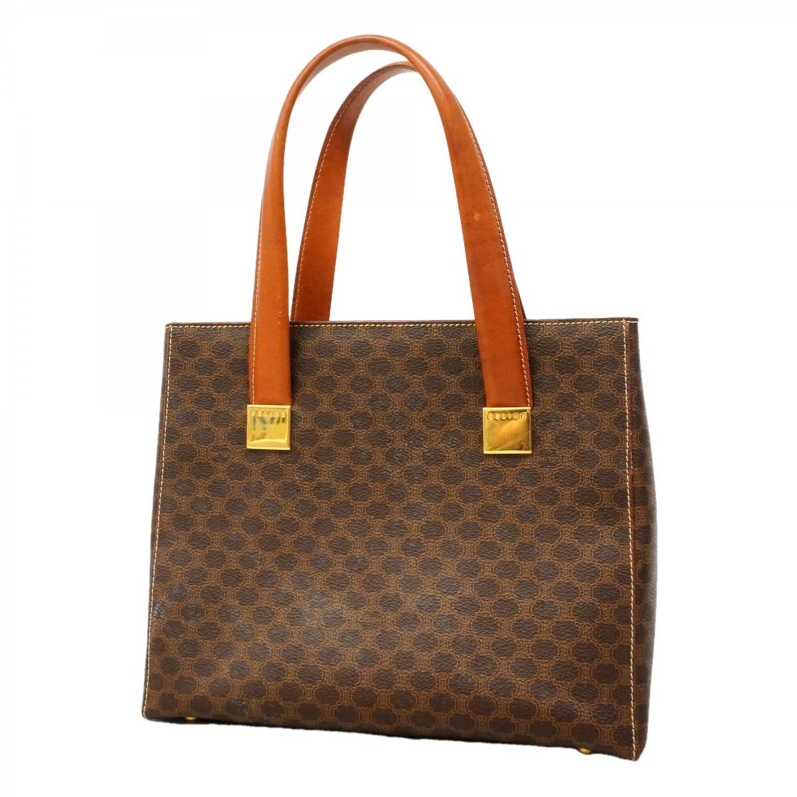 セリーヌ(Celine) セリーヌ ハンドバッグ マカダム ブラウン