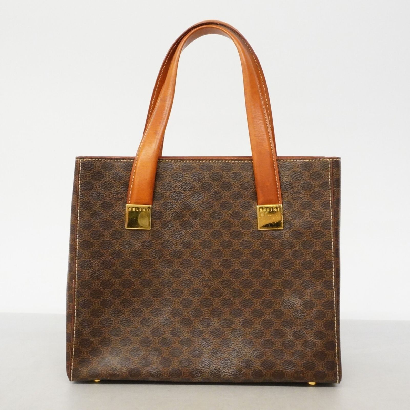 セリーヌ(Celine) セリーヌ ハンドバッグ マカダム ブラウン