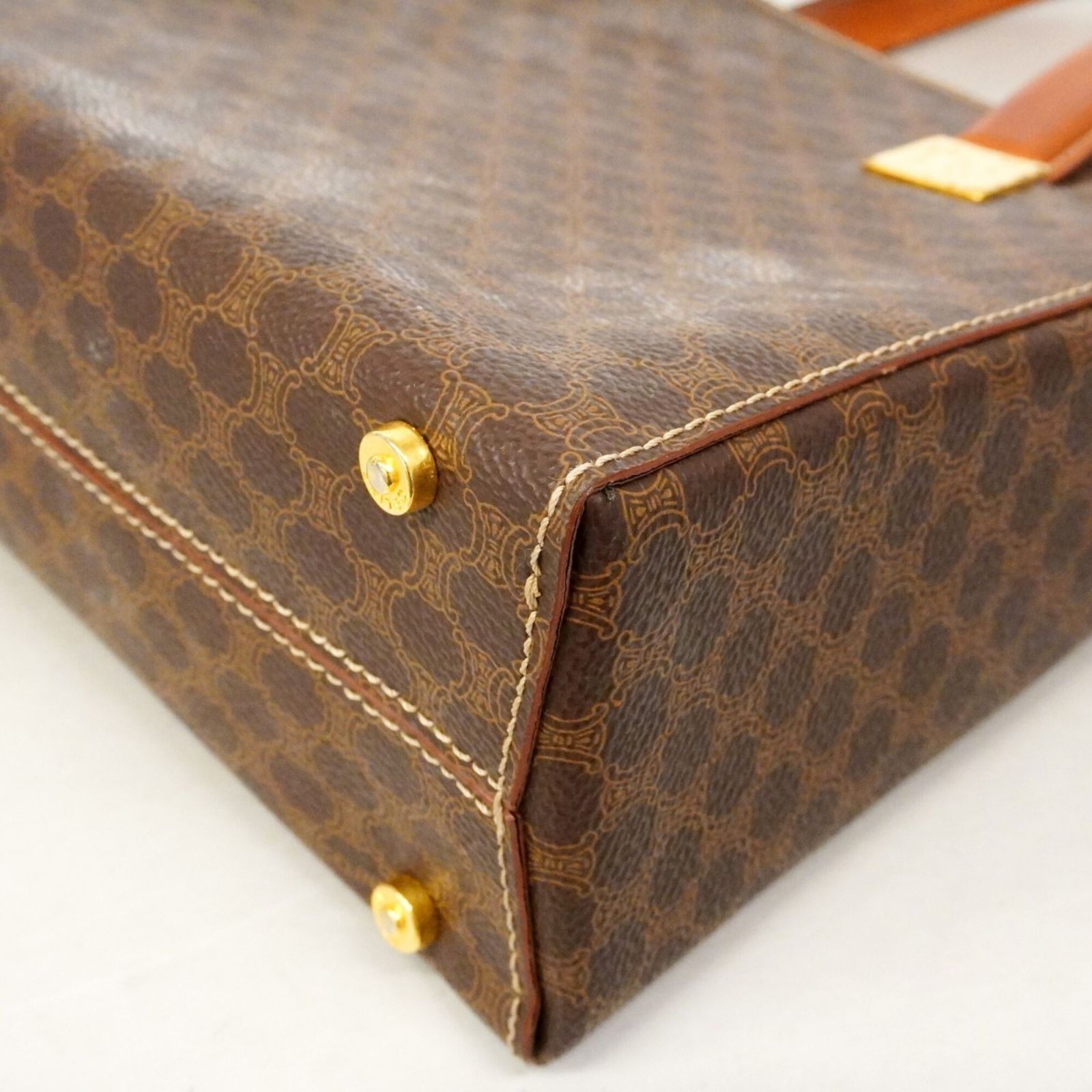 セリーヌ(Celine) セリーヌ ハンドバッグ マカダム ブラウン