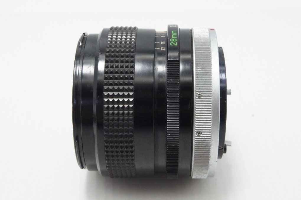 Canon キヤノン FD 28mm F2.8 S.C. FDマウント MF 単焦点レンズ