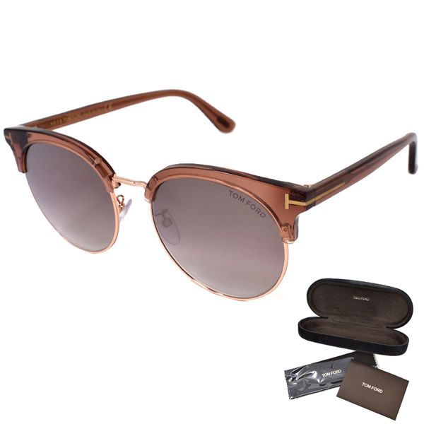 トムフォード サングラス TOM FORD FT0545-K-45G-56 TF0545 サングラス アジアンフィット UVカット ピンク ブラウン