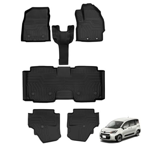 新型 シエンタ 10系 ラゲッジマット 車種専用設計 トランクマット sienta 10系専用 3D 立体カーマット TPE素材 ラゲージトレイ 滑り防止 耐汚れ 取付簡単 カー用品 立体構造 耐摩擦 防水 カスタムパーツ インテリア 保護パ be7279a0