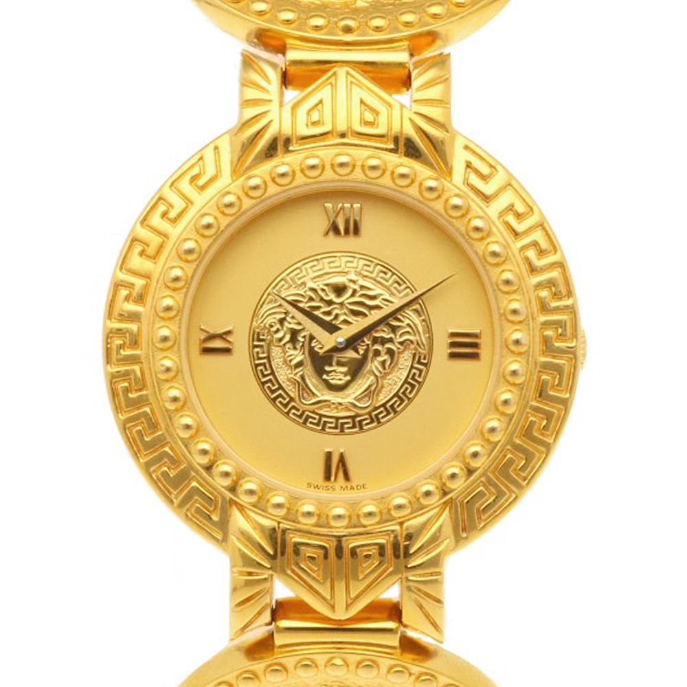 ヴェルサーチ 腕時計 時計 GP 7008002 クオーツ ユニセックス 1年保証 VERSACE 中古 ヴェルサーチ
