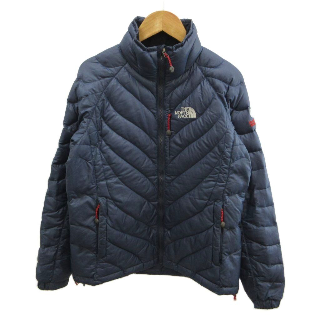 ザノースフェイス THE NORTH FACE 800フィルダウンジャケット ジャケット L 紺 ネイビー 無地 長袖 /SH ■GY50