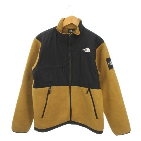 ザノースフェイス THE NORTH FACE デナリフーディ ジャケット フリース アウトドアウエア XL 茶 ブラウン 切り替えデザイン 長袖 スタンドカラー ジップアップ NA72051 /MN20 ■GY50