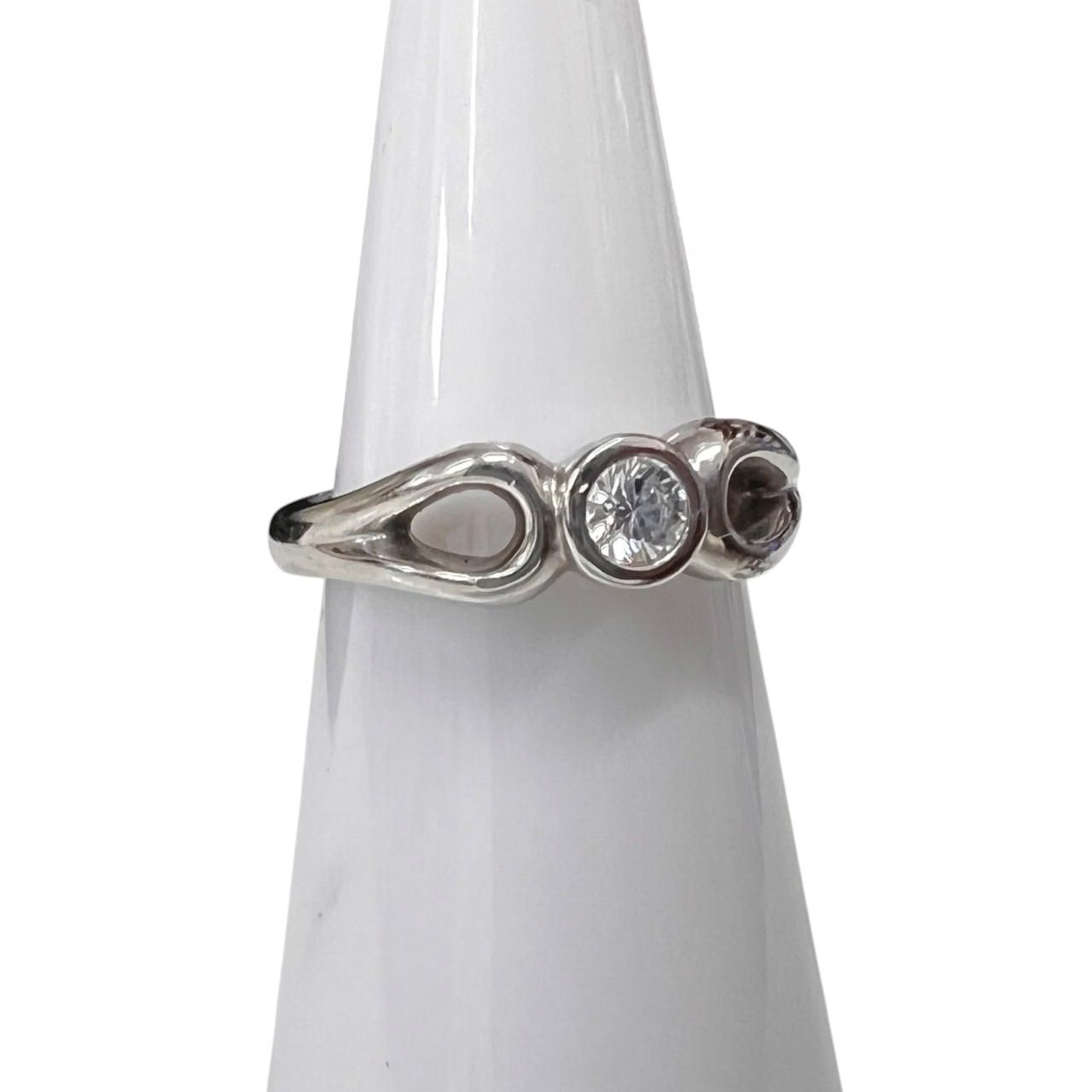 TIFFANY＆CO. ティファニー ダイヤ pt950 ダブルオープン ディア