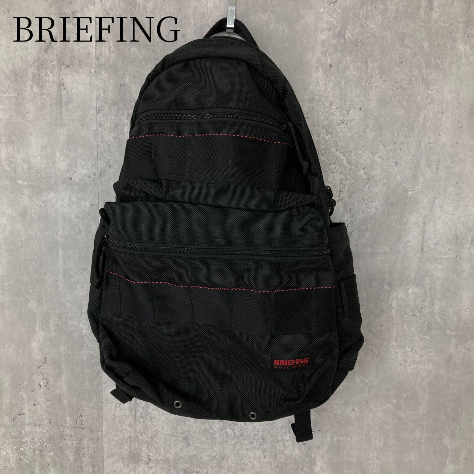 BRIEFING ブリーフィング バックパック リュック MADE IN USA 黒 ブラック メンズ レディース 大容量 通勤 通学 旅行 アウトドア デイパック バッグ 鞄 USA製