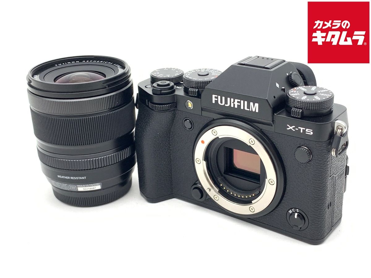 【中古】 【美品】 フジフイルム X-T5 JP XF16-50mmレンズキット ブラック