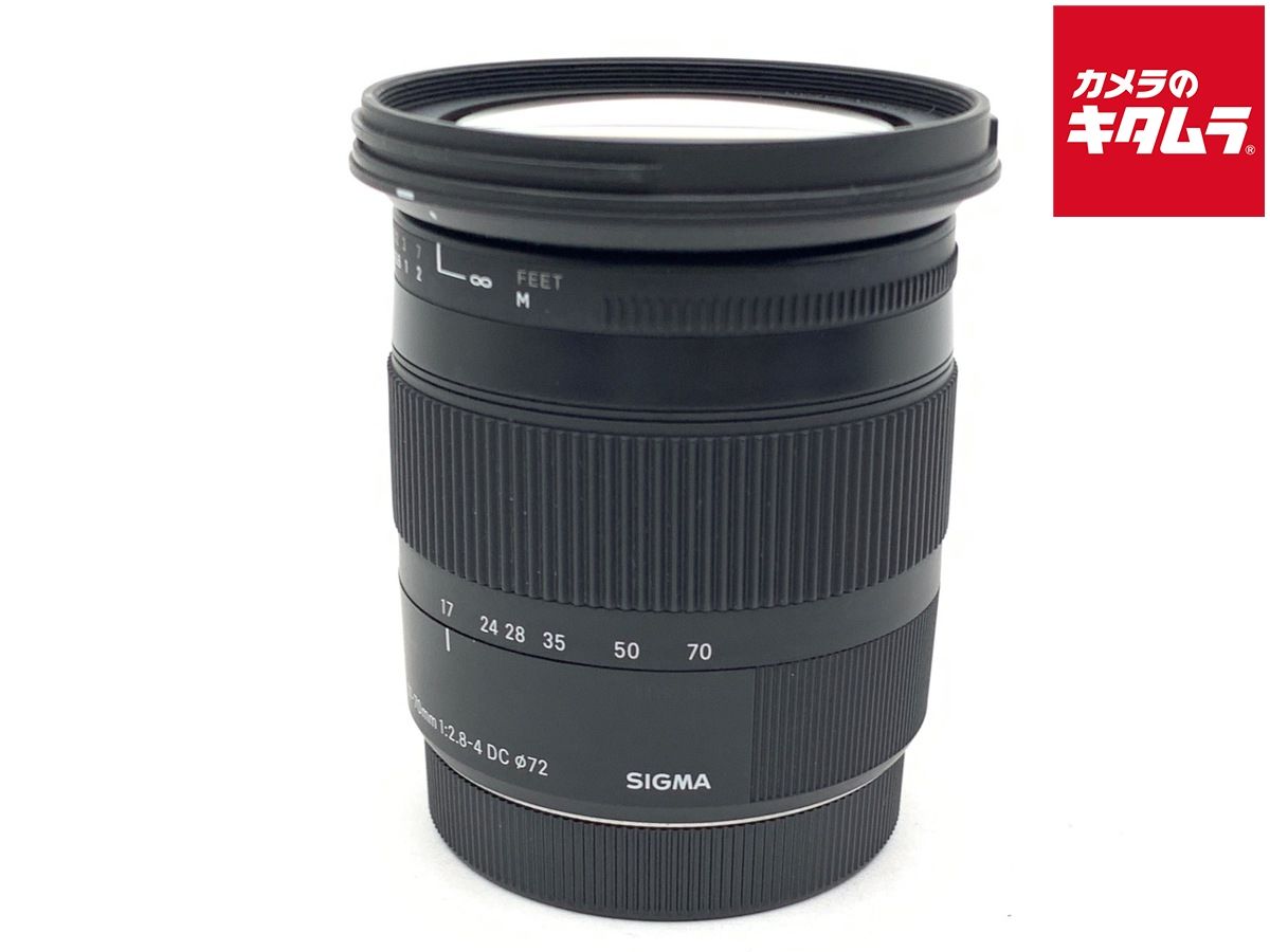 【中古】 【良品】 シグマ 17-70mm F2.8-4 DC MACRO OS HSM Contemporary キヤノン用