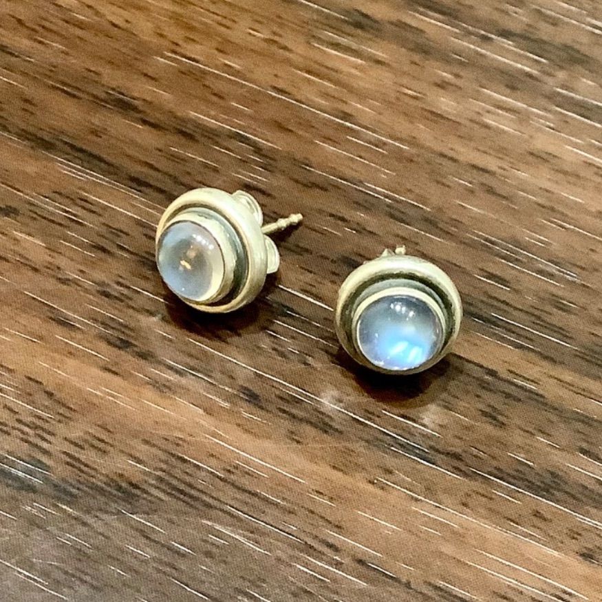 ジョージジェンセン Georg Jensen ヘマタイト ブルー 8 ムーンストーン