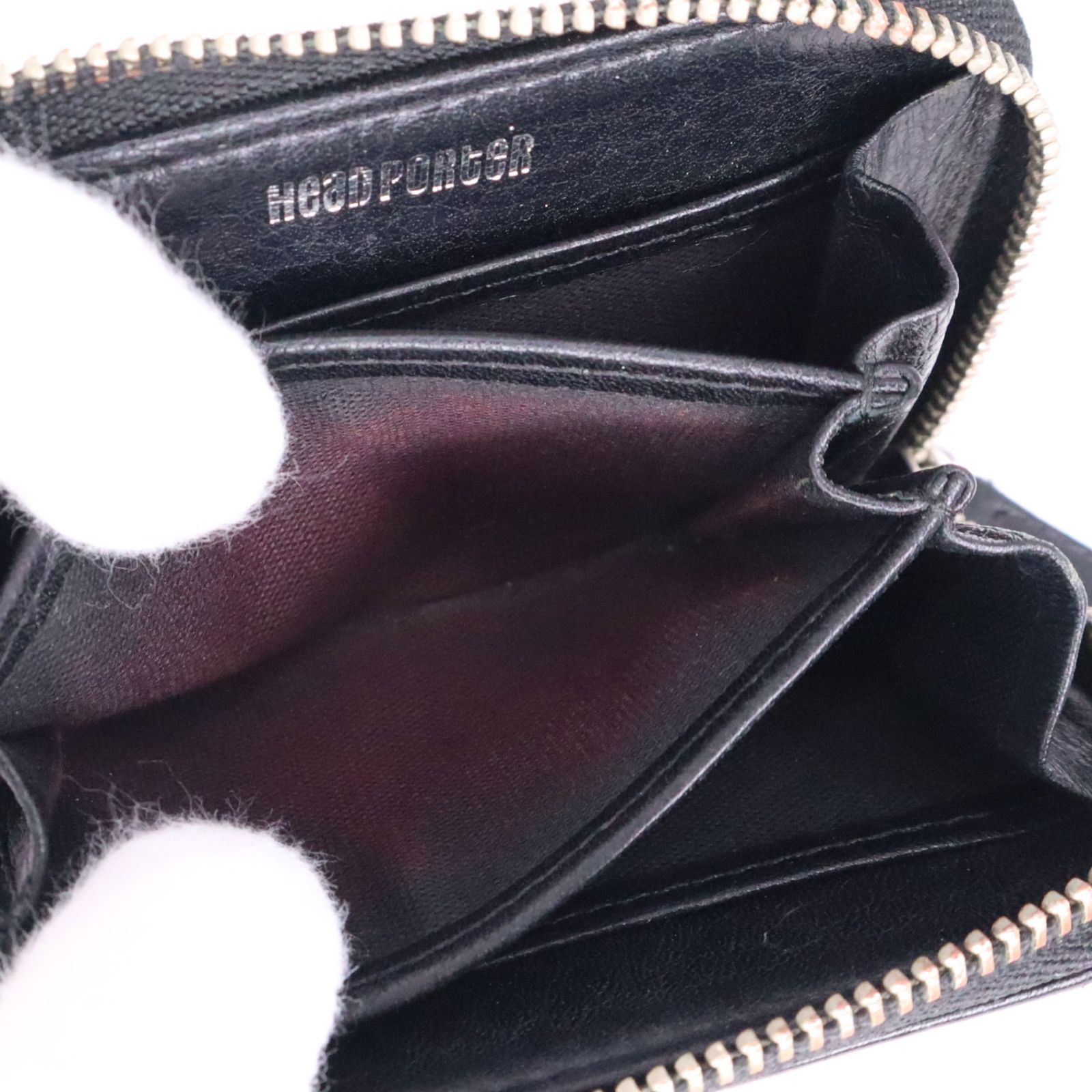 中古】HEAD PORTER ヘッドポーター 小銭入れ コインケース 星柄