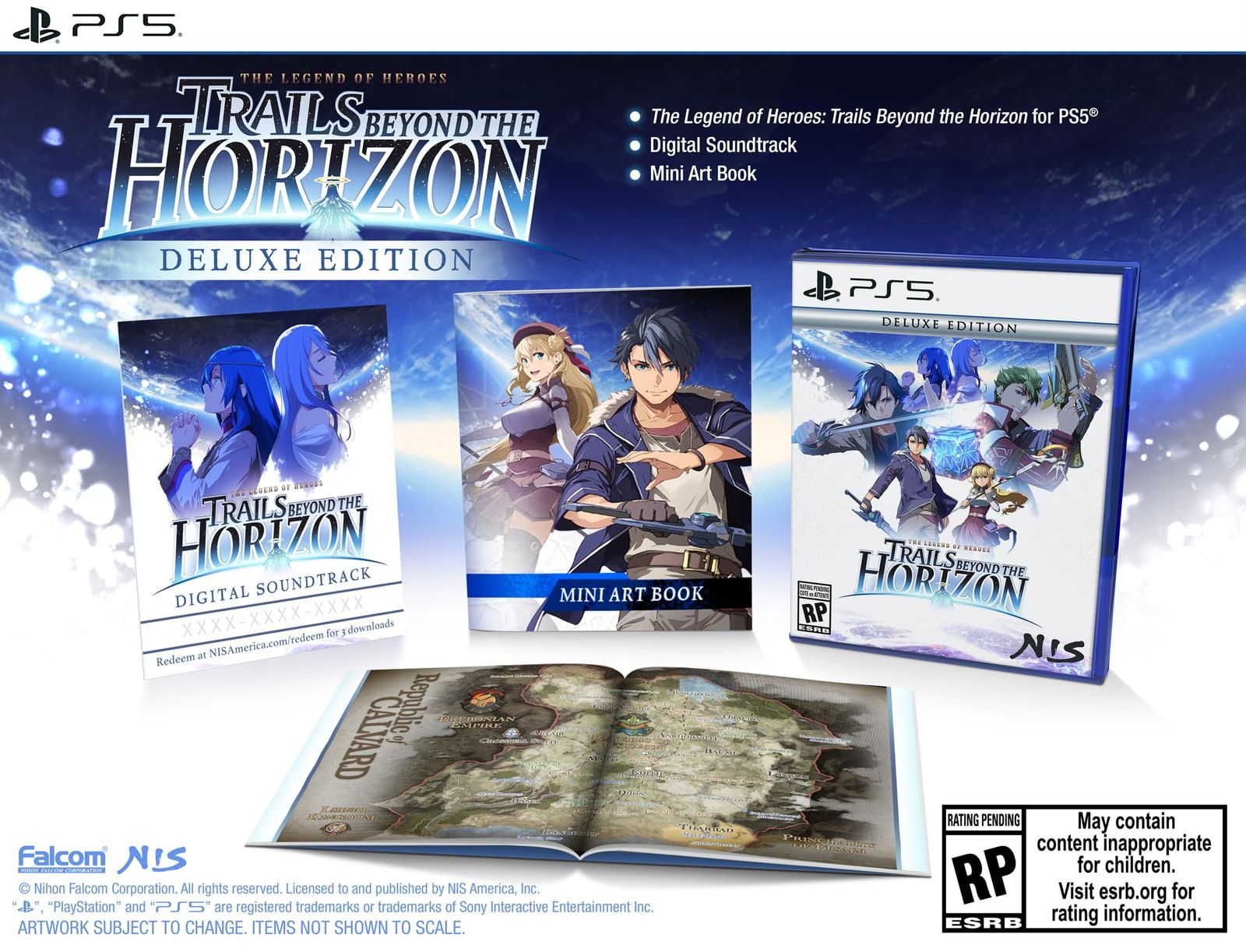 The Legend Of Heroes: Trails Beyond The Horizon - Deluxe Edition (輸入版:北米) - PS5
