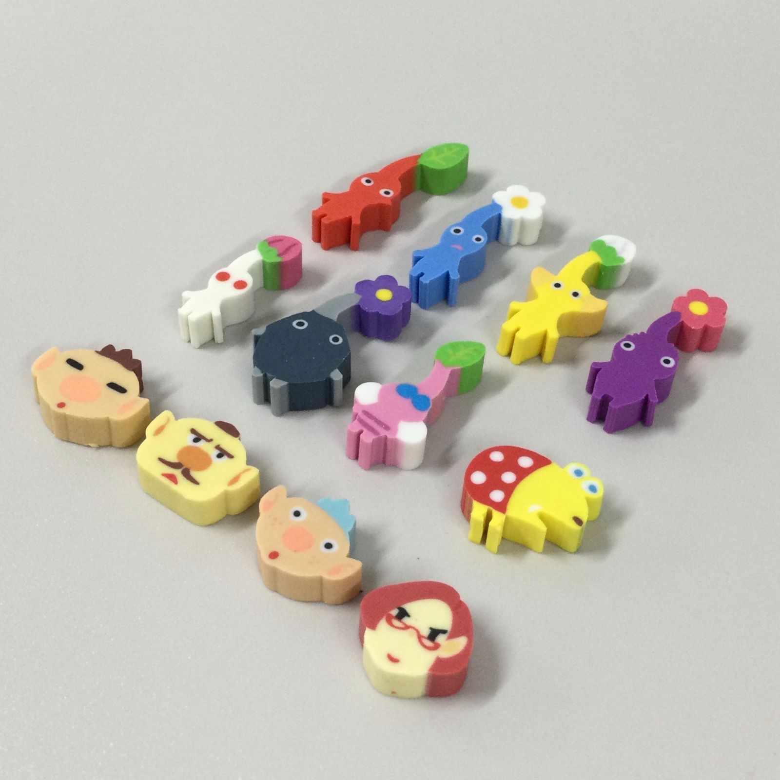PIK612-0014【新品・未使用】ピクミン3 デラックス つめつめ消しゴム