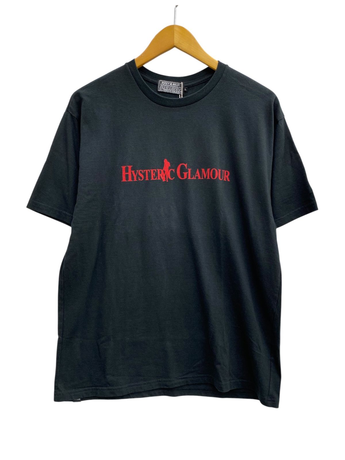 HYSTERIC GLAMOUR (ヒステリックグラマー) Tシャツ 半袖 02221CT08 L ブラック メンズ/009