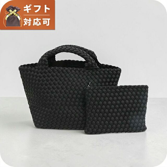 【新品】 NAGHEDI トートバッグ レディース sn03012ld-onyx St. Barths Small Tote