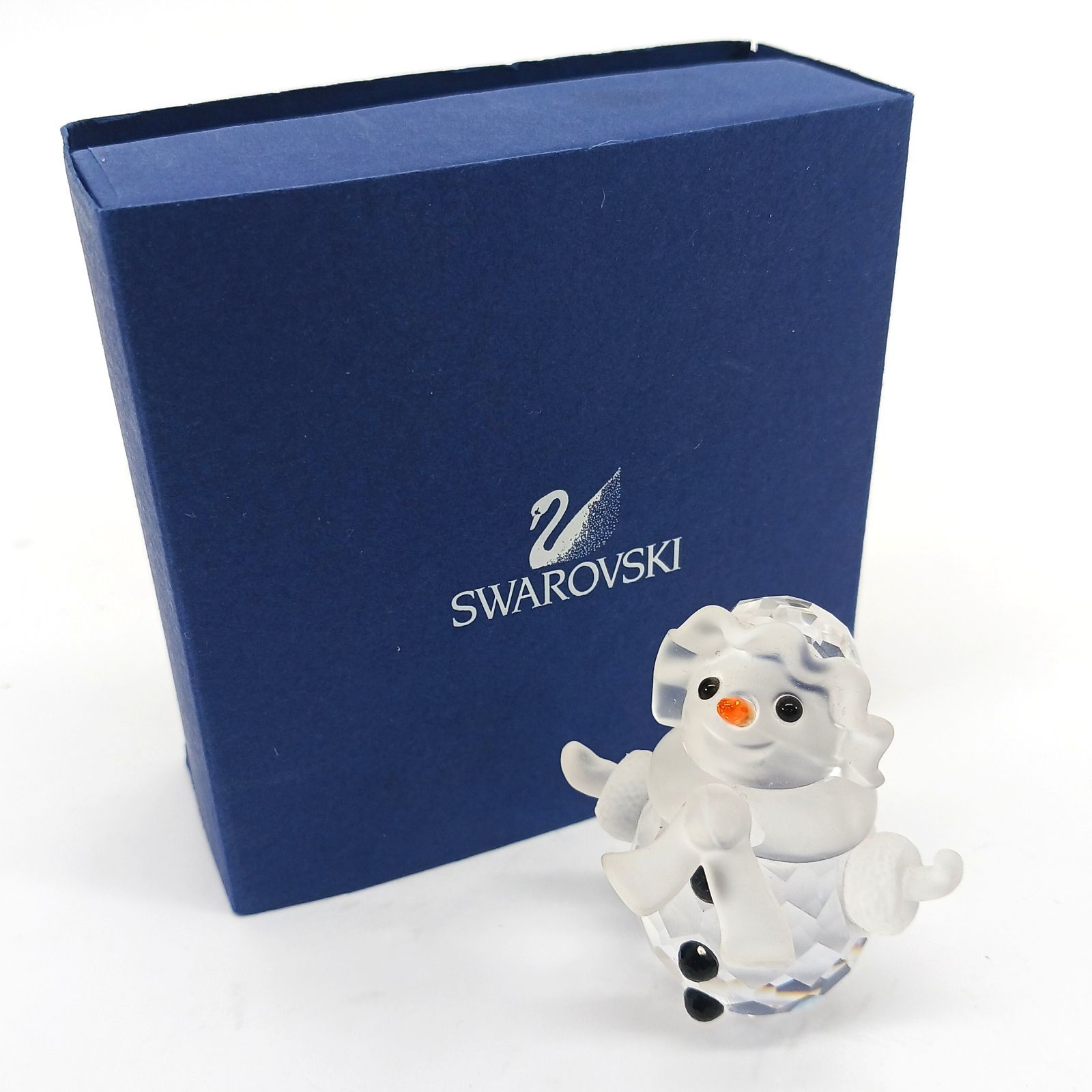 SWAROVSKI スワロフスキー スノーマン 雪だるま オブジェ フィギュリン