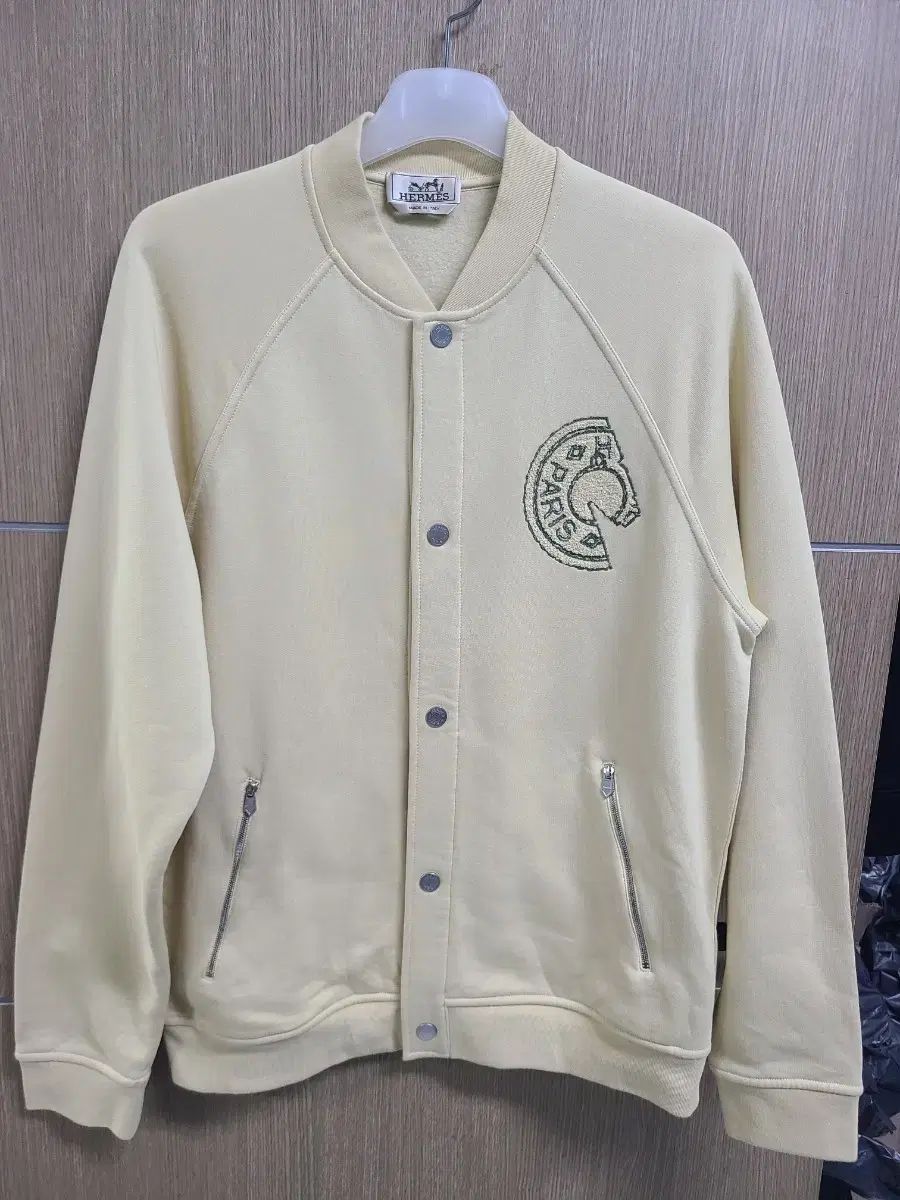 エルメス スタジャン ブルゾン ジャケット L