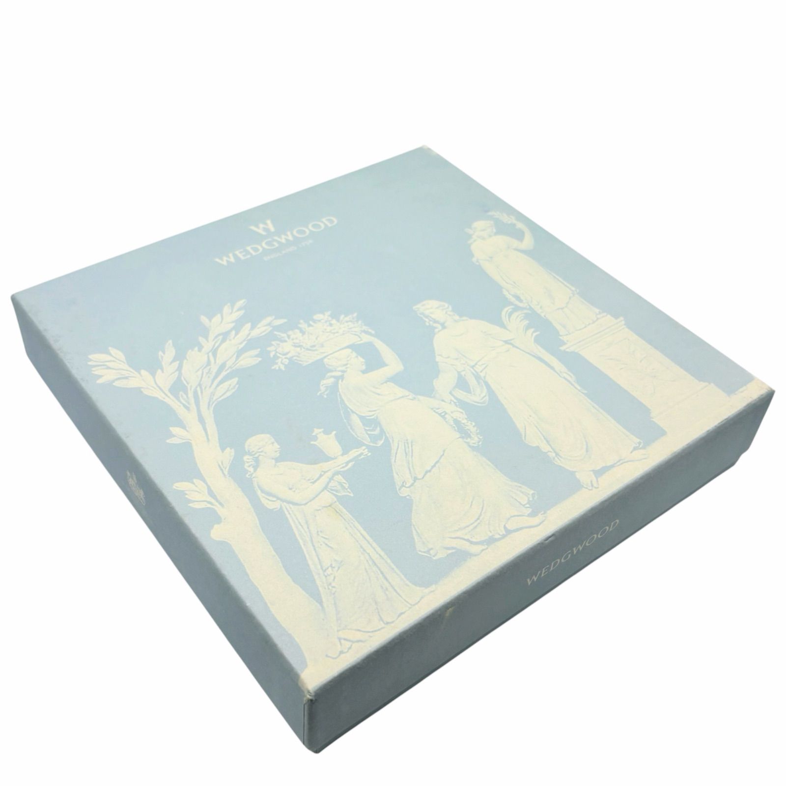 箱付】【希少】WEDGWOOD ウェッジウッド ジャスパー 雛ドール プレート