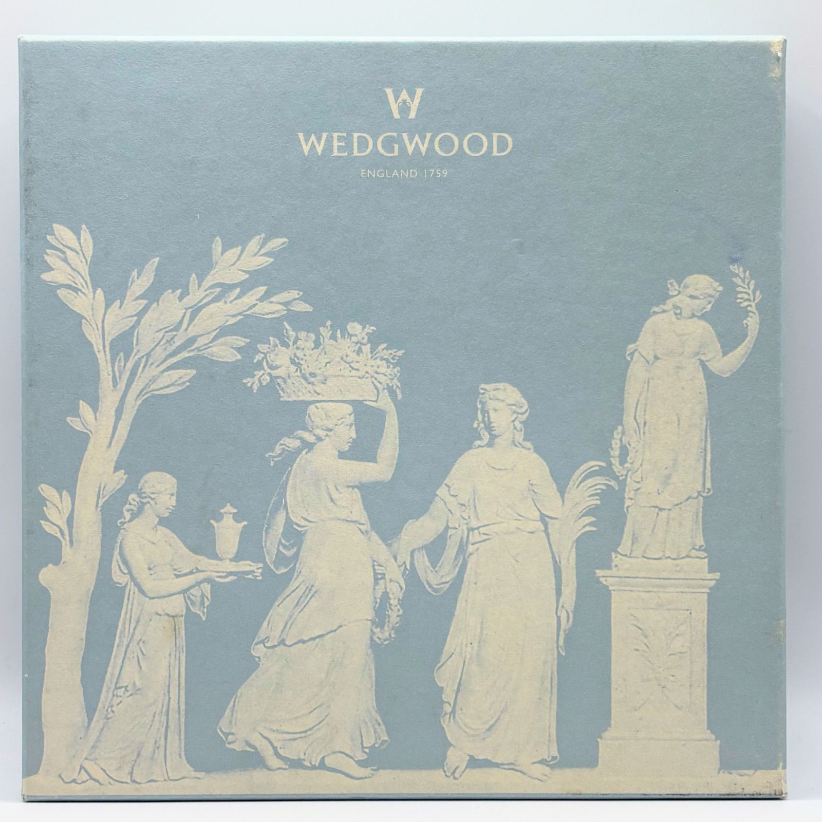 箱付】【希少】WEDGWOOD ウェッジウッド ジャスパー 雛ドール プレート