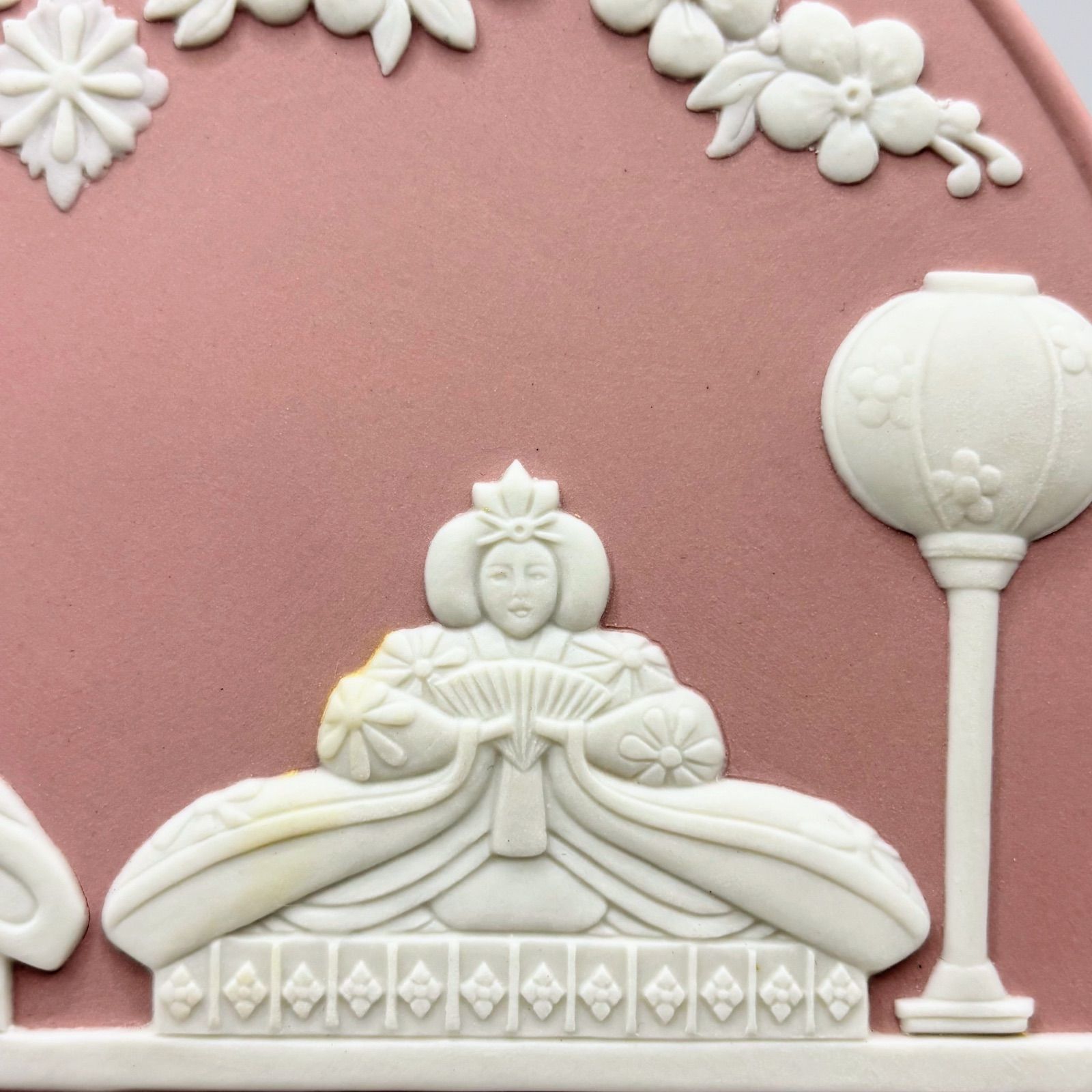 箱付】【希少】WEDGWOOD ウェッジウッド ジャスパー 雛ドール プレート