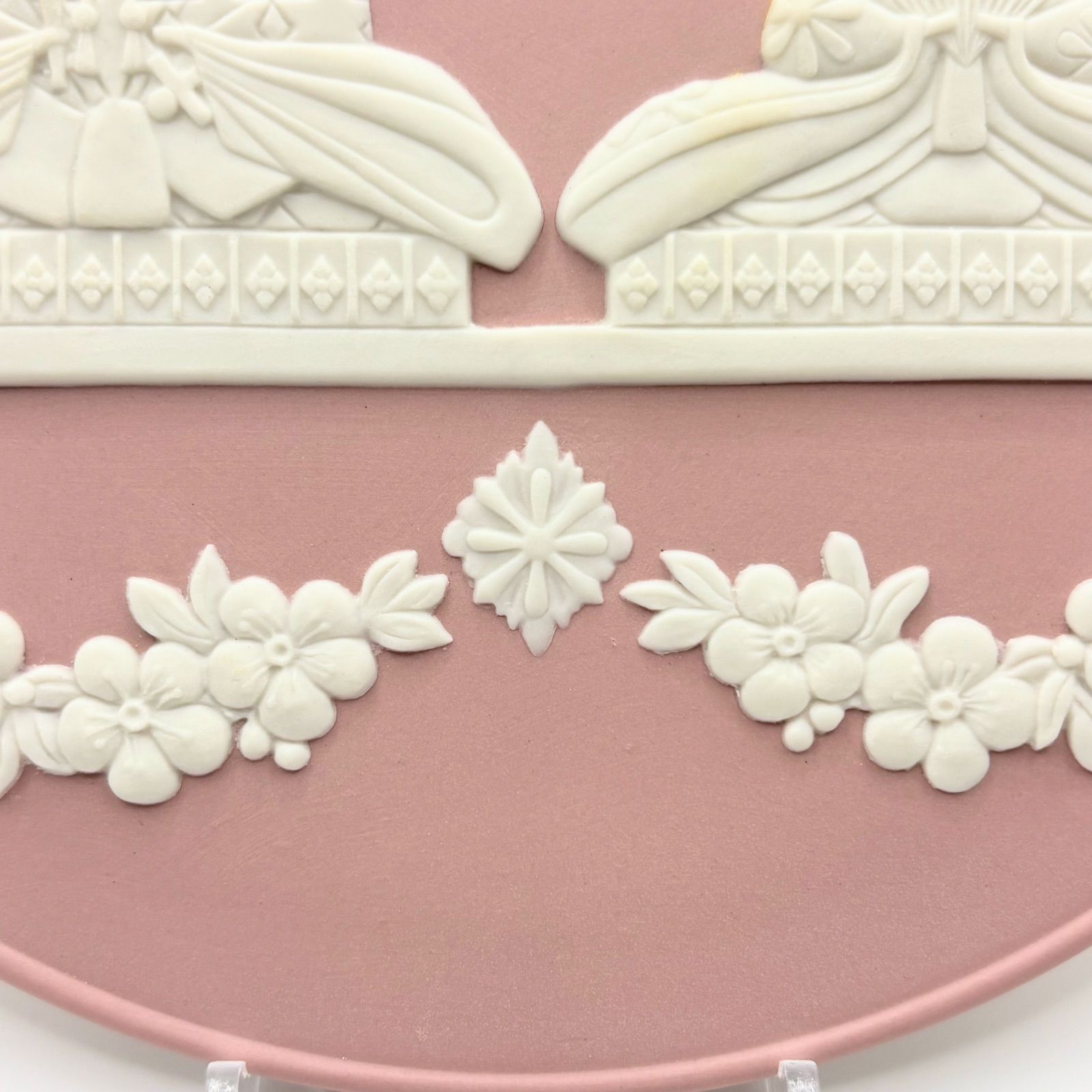 箱付】【希少】WEDGWOOD ウェッジウッド ジャスパー 雛ドール プレート