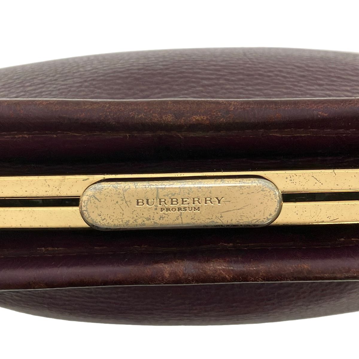 BURBERRY PRORSUM(バーバリープローサム) ショルダーバッグ - パープル BURBERRY PRORSUM(バーバリープローサム) ショルダーバッグ - パープル