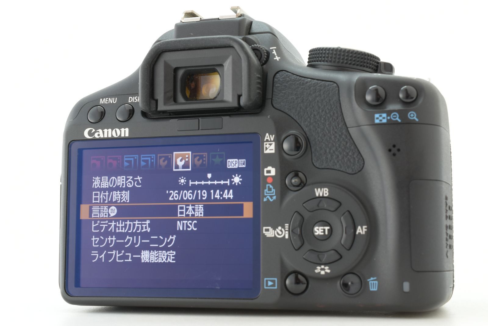 美品 シャッターカウント 4447回】Canon EOS Kiss X3 EF-S 18-55mm f3