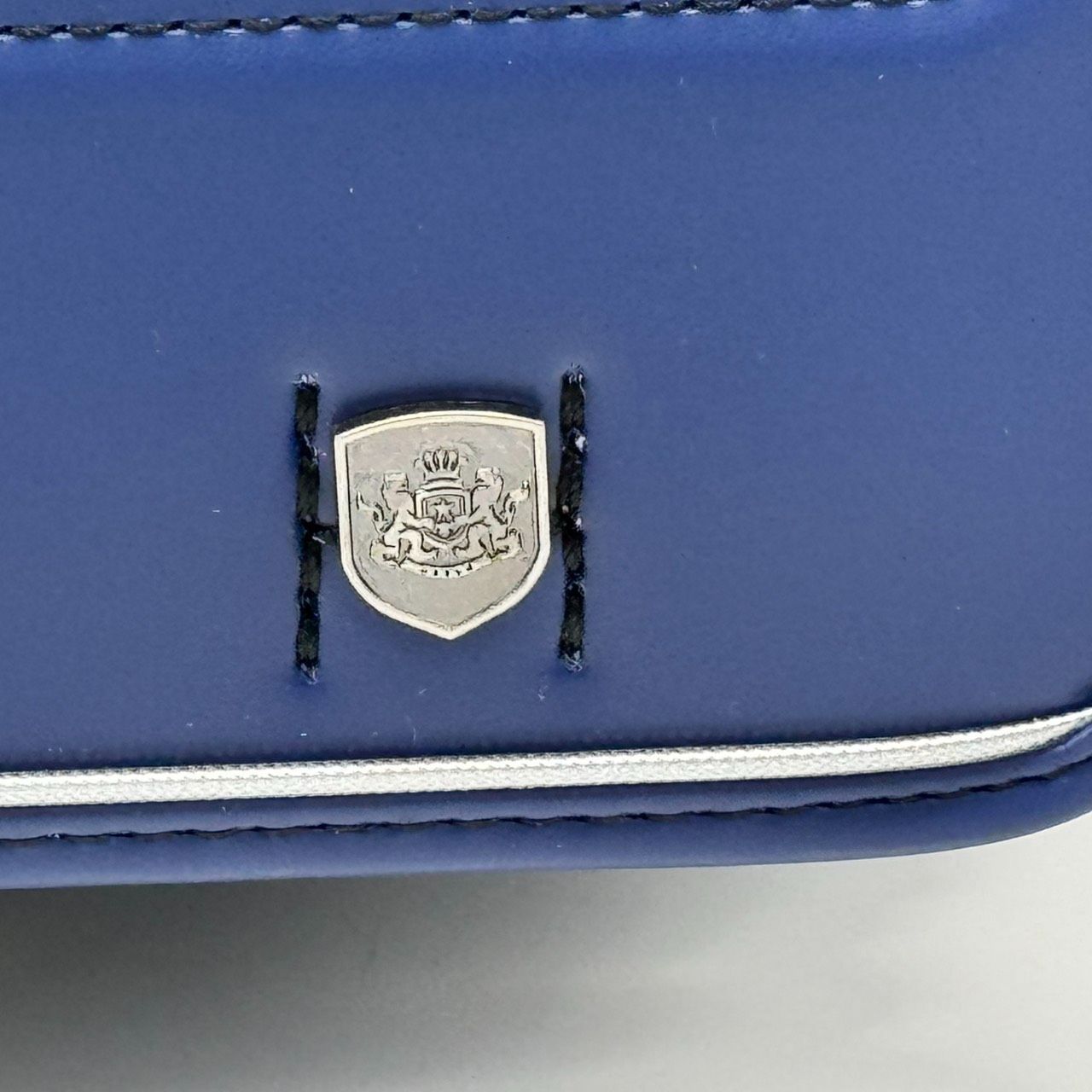 フィットちゃん：青・黒：百貨店別注(エンブレム）：新品・未使用：大 