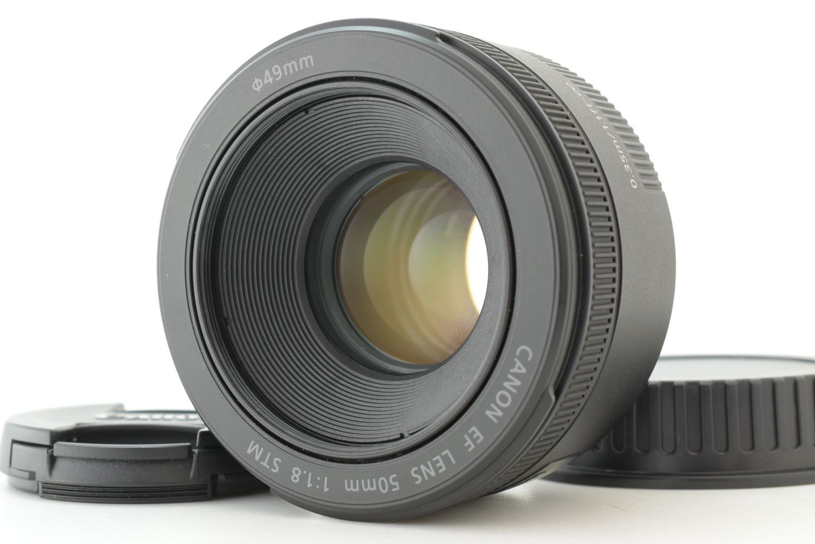 【中古】キャノンCanonレンズ　EF LENS 50mm 1:1.8 STM 美品】Canon EF 50mm f/1.8 STM Lens Standard AF Lens キャノン