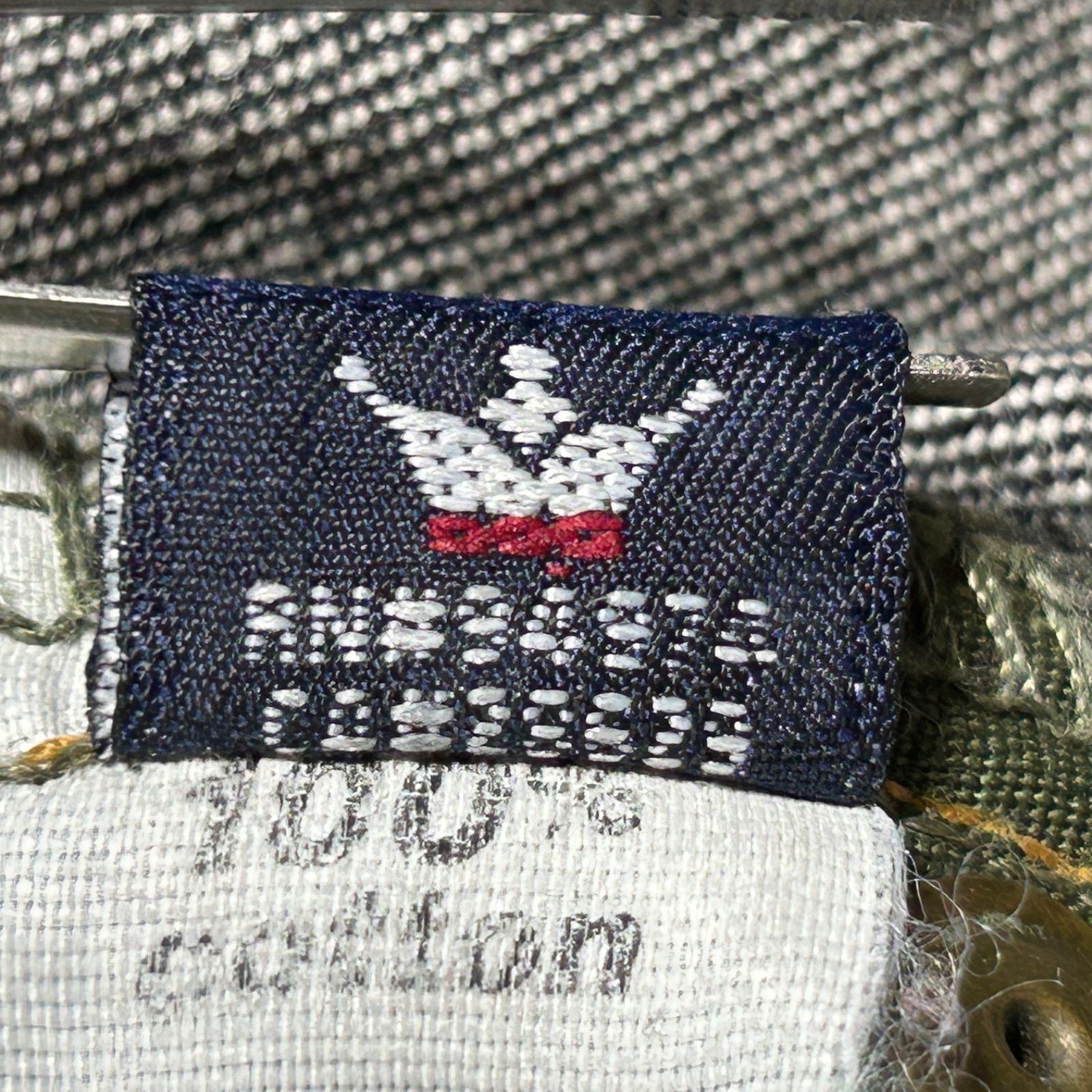 Old Stussy DM Contact Jean USA製 紺タグ ブラックデニム W30