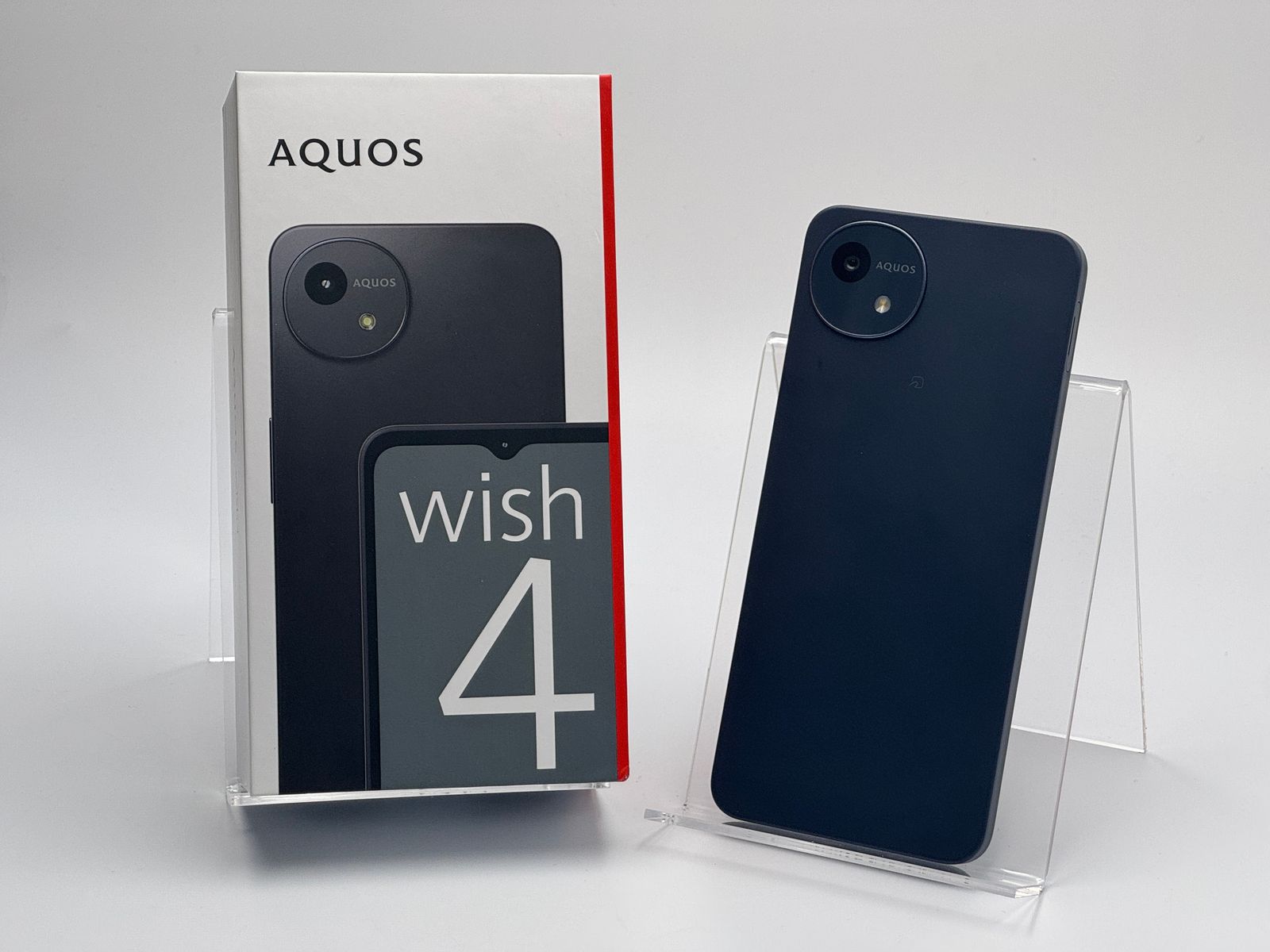 AQUOS wish4 A403SH ブラック 中古A 液晶焼けあり - メルカリ
