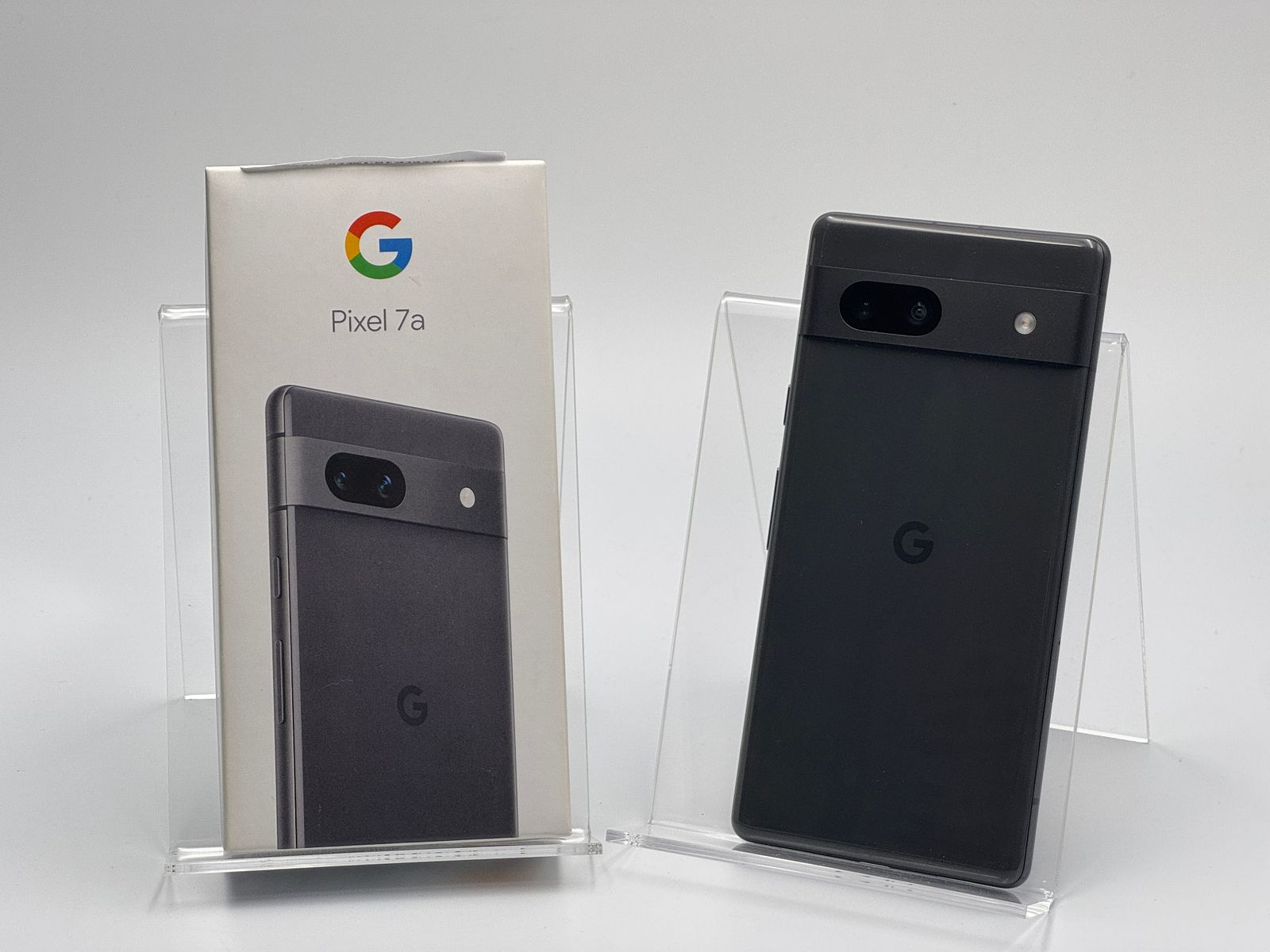 箱付き中古C】Google Pixel 7a 128GB Charcoal SIMフリー 白ロム