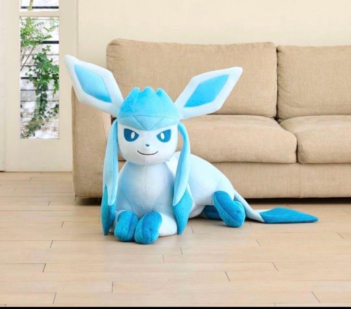 ポケモンセンター限定　等身大グレイシア　ぬいぐるみ