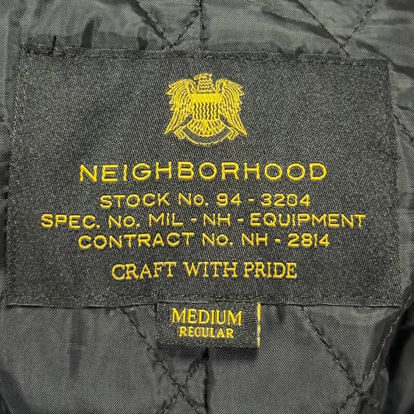 美品 NEIGHBORHOOD ネイバーフッド P/WN-COAT Pコート ピーコート 裏地 