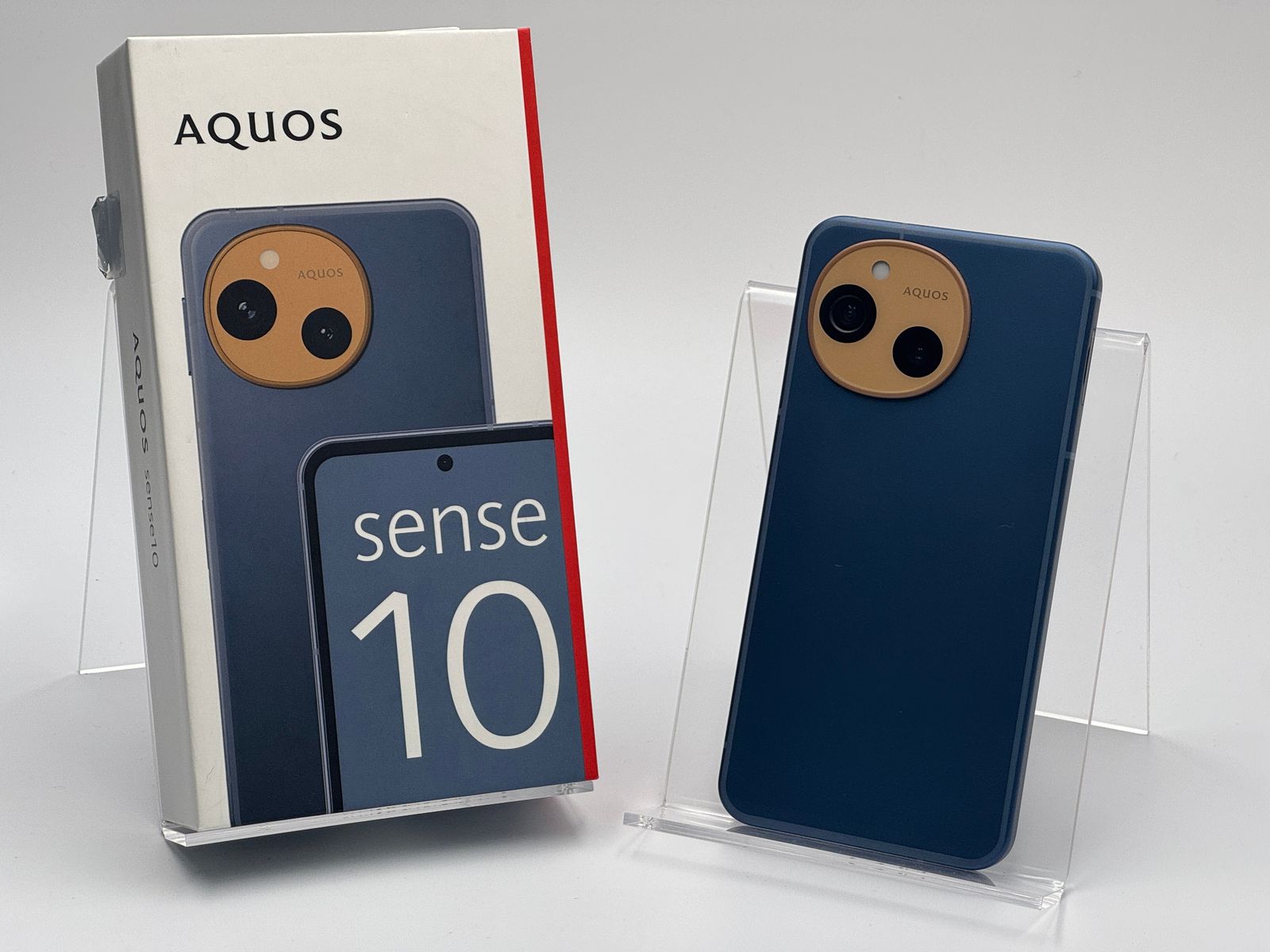 A】AQUOS sense10 SH-M33 256GB デニムネイビー SIMフリー 白ロム-直営