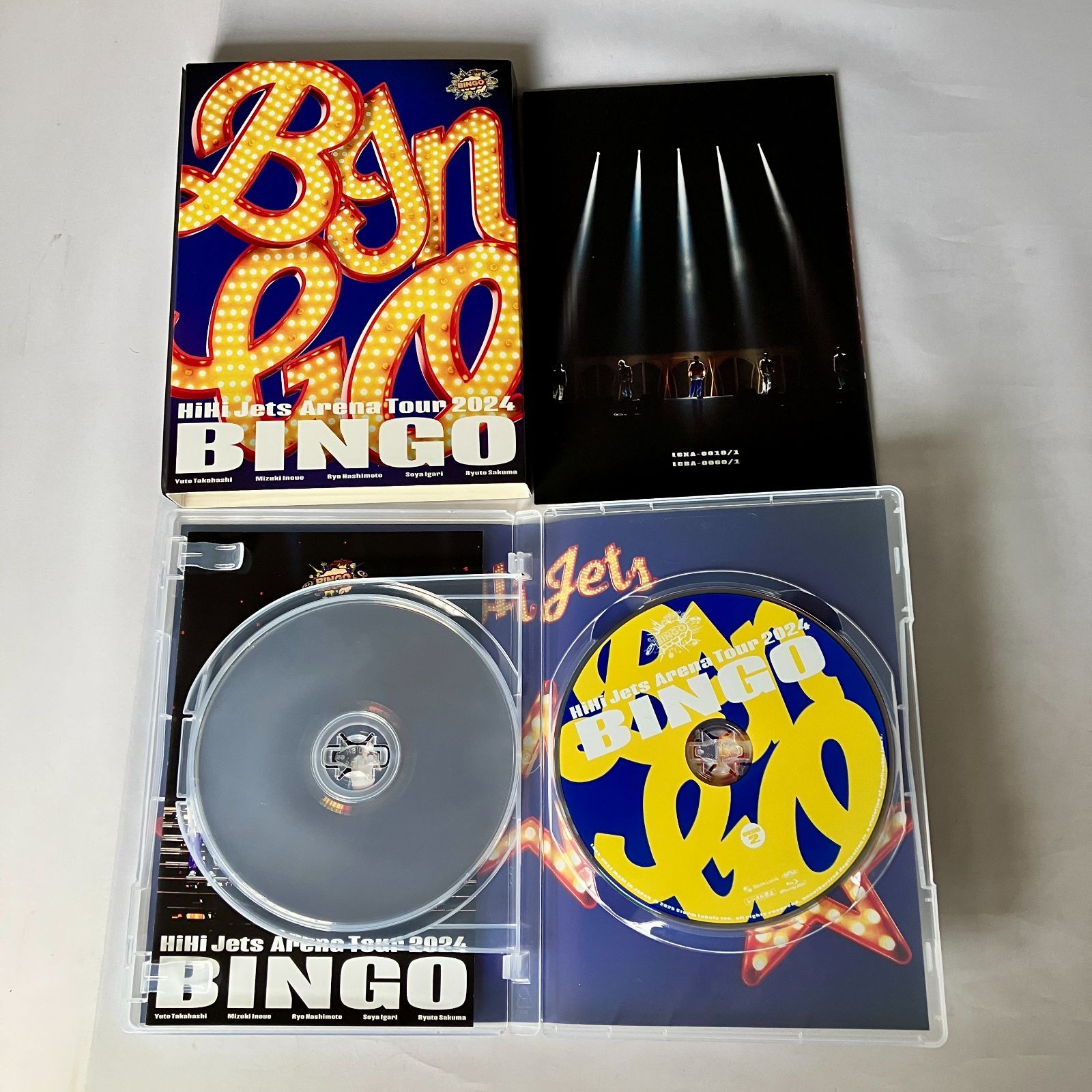 HiHiJets Blu-ray HiHi Jets Arena Tour 2024 BINGO NL6238P f116
