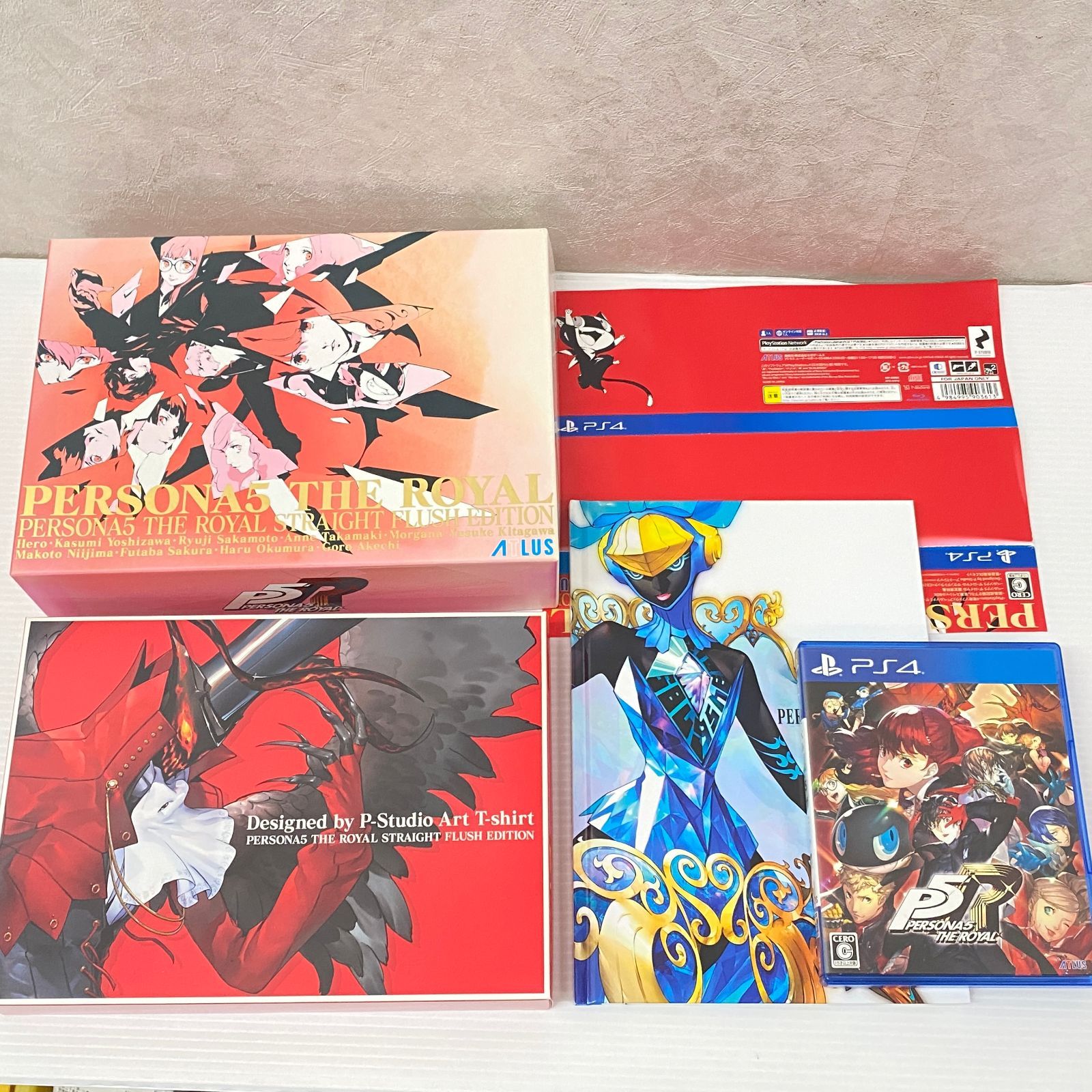 PS4ソフト ペルソナ5 ザ・ロイヤル ストレートフラッシュ