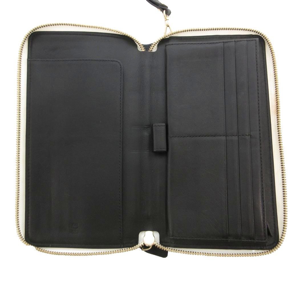 エムシーエム MCM 長財布 ロングウォレット スタッズ モノグラム柄