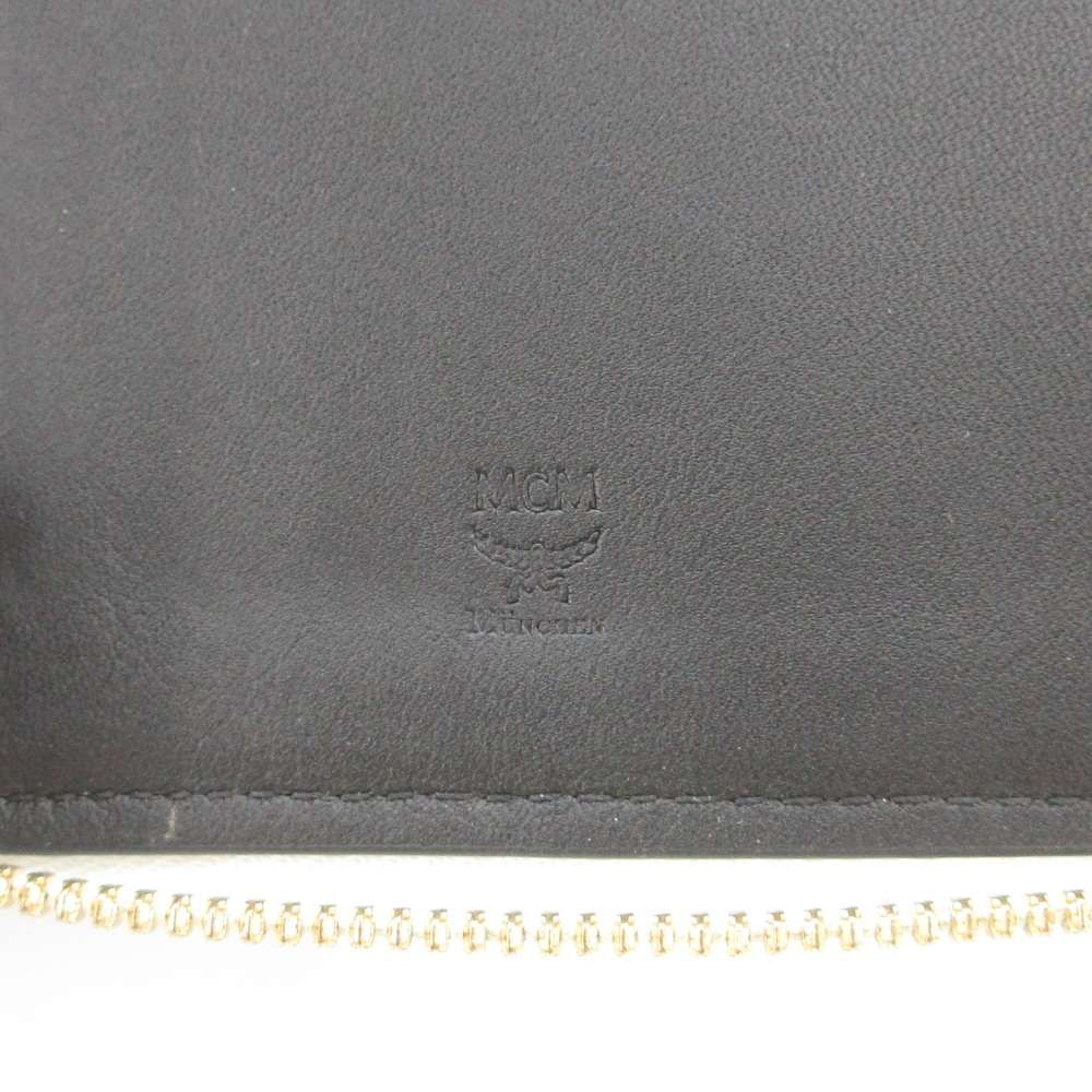 エムシーエム MCM 長財布 ロングウォレット スタッズ モノグラム柄