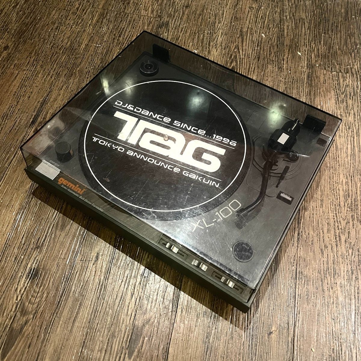 Gemini XL-100 セミオートレコードプレーヤー ベルトドライブ方式 ターンテーブル ジェミニ 動作確認済み