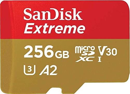 【 サンディスク 正規品 】 SanDisk microSD カード 256GB UHS-I U3 V30 書込最大130MB/s Full HD & 4K アクションカメラ Extreme SDSQXAV-256G-GH3MA 簡易デザインパッケージ 無Ju