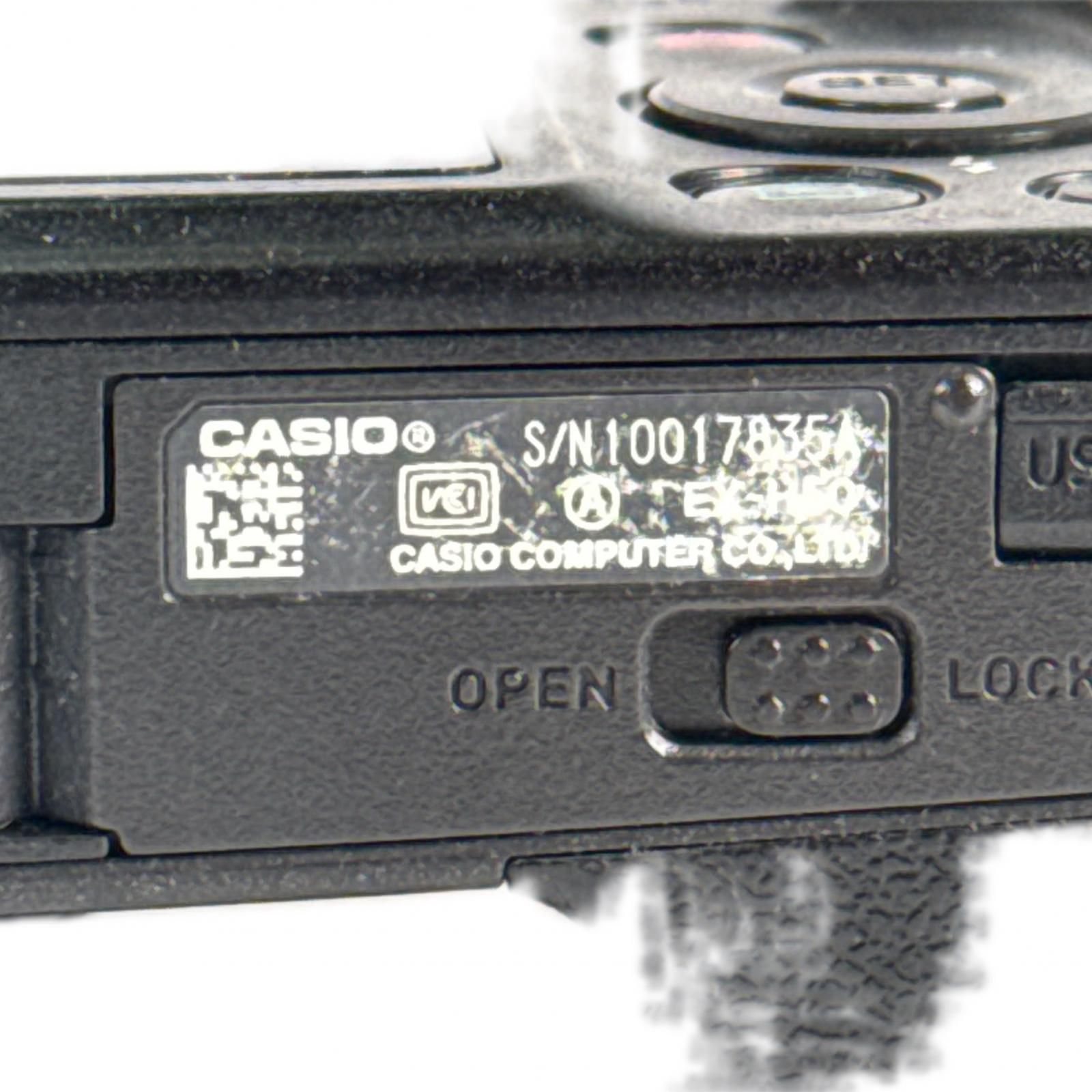 正常可動 CASIO カシオ EX-H50 カメラ デジタルカメラ S/N10017835 