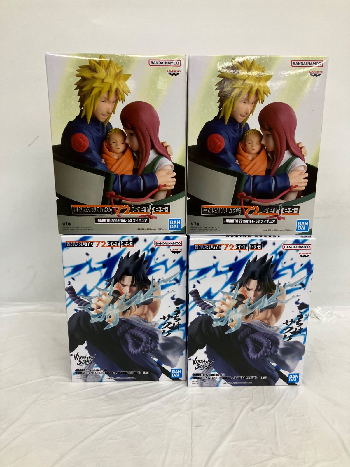 【未開封／送料込／４２PCS】ナルト NARUTO フィギュア 未開封 NARUTO ナルト フィギュア 2種4個セット LF6B60 f101 - メルカリ