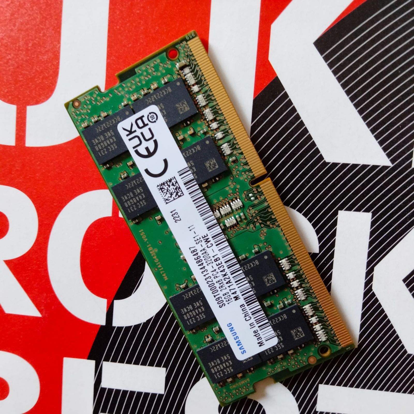Samsung 16G PC4-3200AA メモリー DDR4 中古 稼動品 Samsung 16GB DDR4 PC4-3200AA 中古メモリ - メルカリ