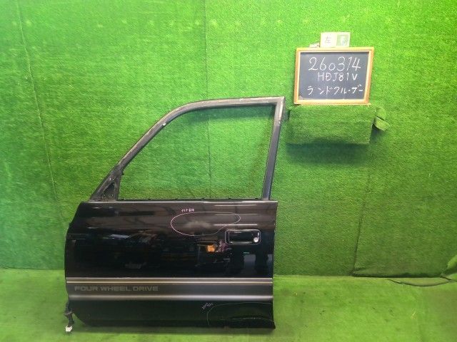 ランドクルーザー S-HDJ81V 左フロントドアＡＳＳＹ 67002-60091 自社品番260314 6M1