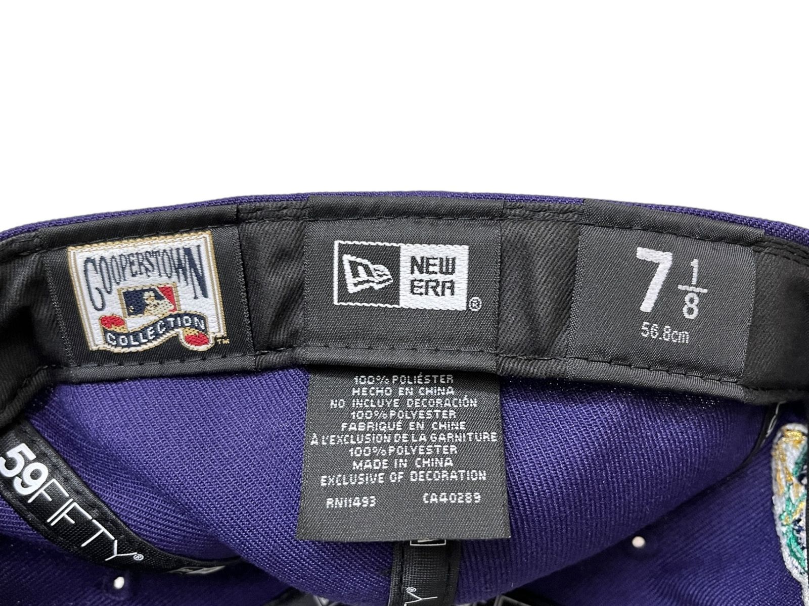 NEWERA (ニューエラ) 59FIFTY アリゾナ ダイヤモンド バックス MLB 2001 ワールドシリーズ HOME FITTED ...