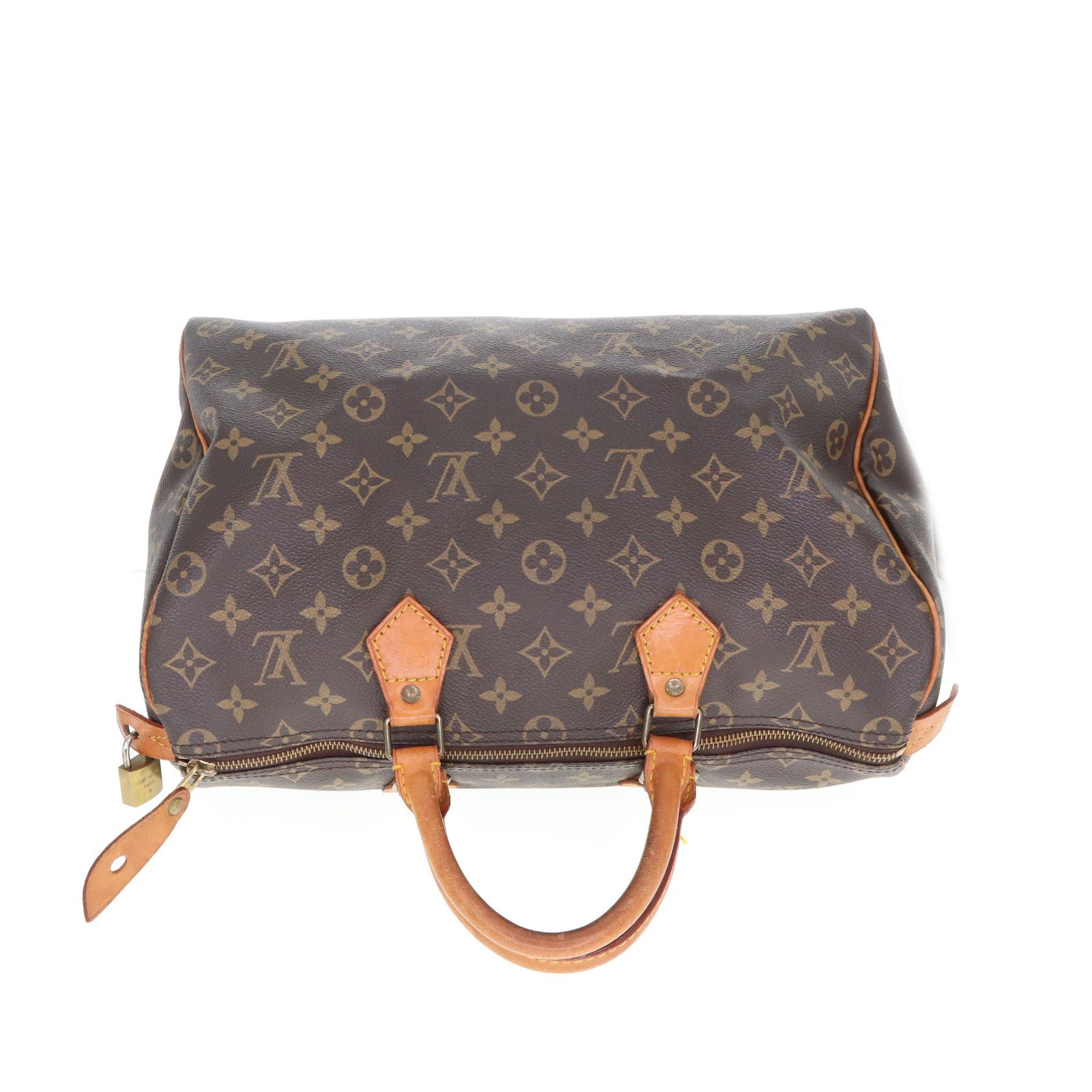 中古】LOUIS VUITTON ルイ・ヴィトン M41524 スピーディ35 モノグラム