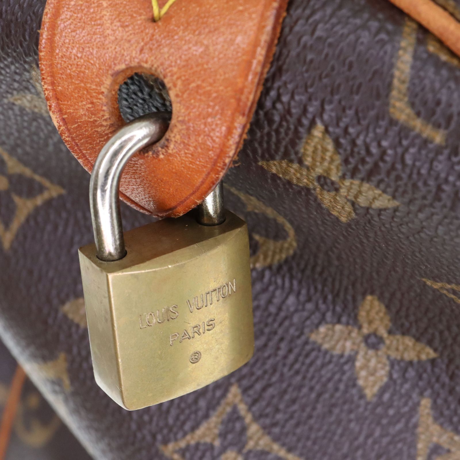 中古】LOUIS VUITTON ルイ・ヴィトン M41524 スピーディ35 モノグラム