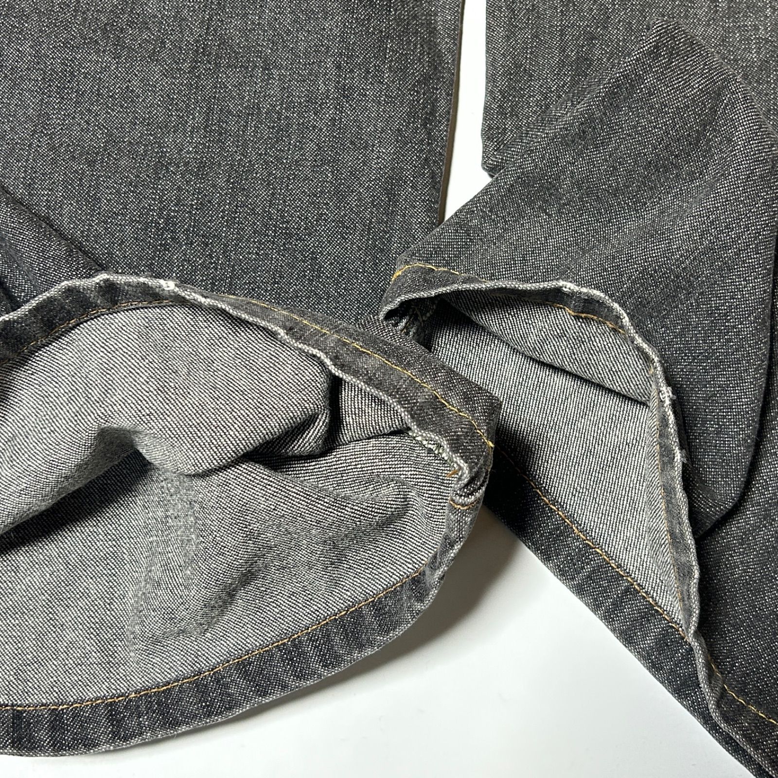 Old Stussy DM Contact Jean USA製 紺タグ ブラックデニム W30