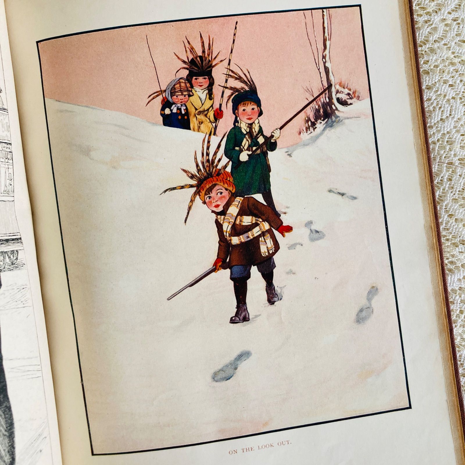 アンティーク児童書 The Prize 1915年 カラー図版12点収録 洋書・古書
